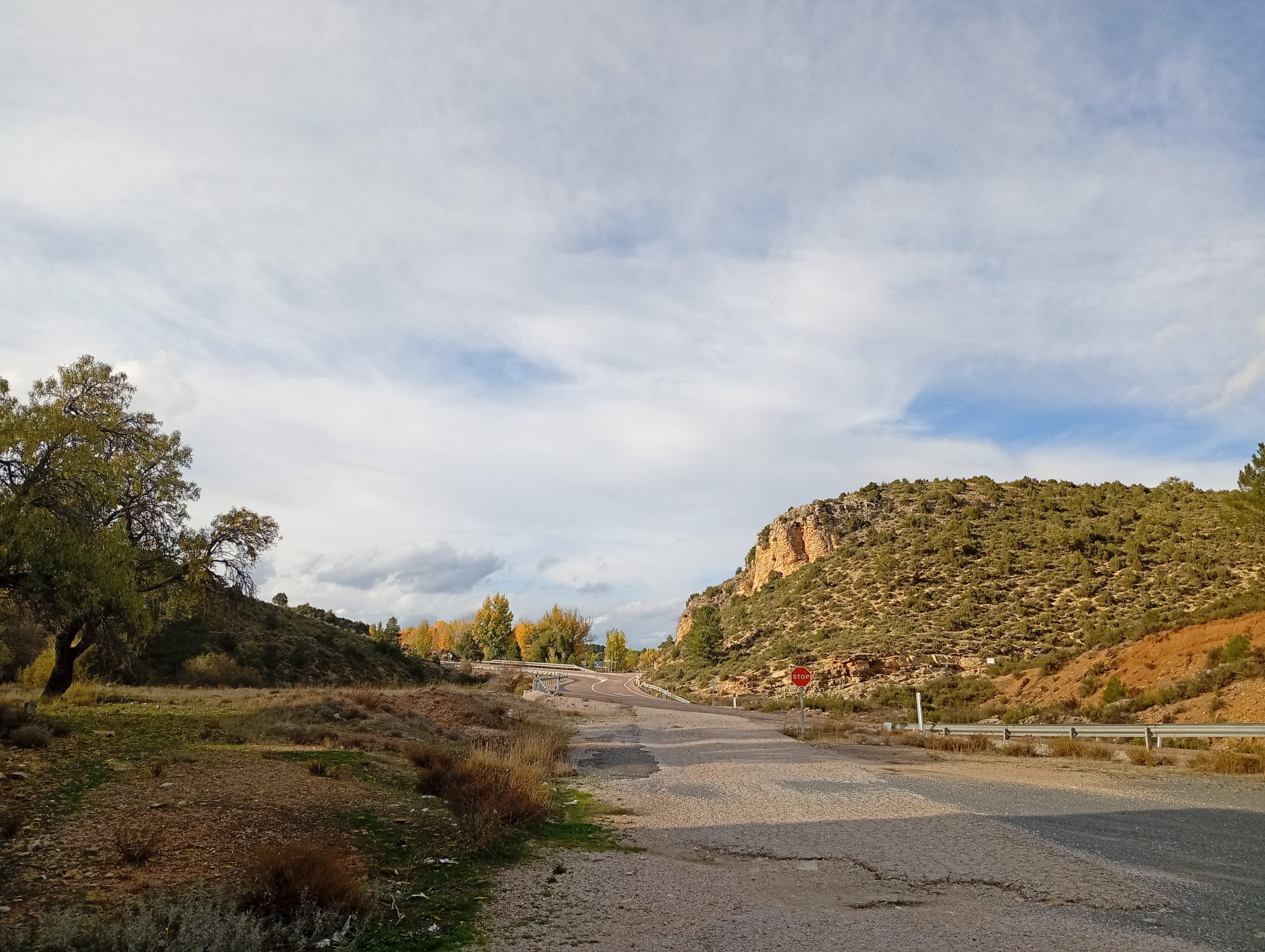 Orilla de la localidad de Pinarejo