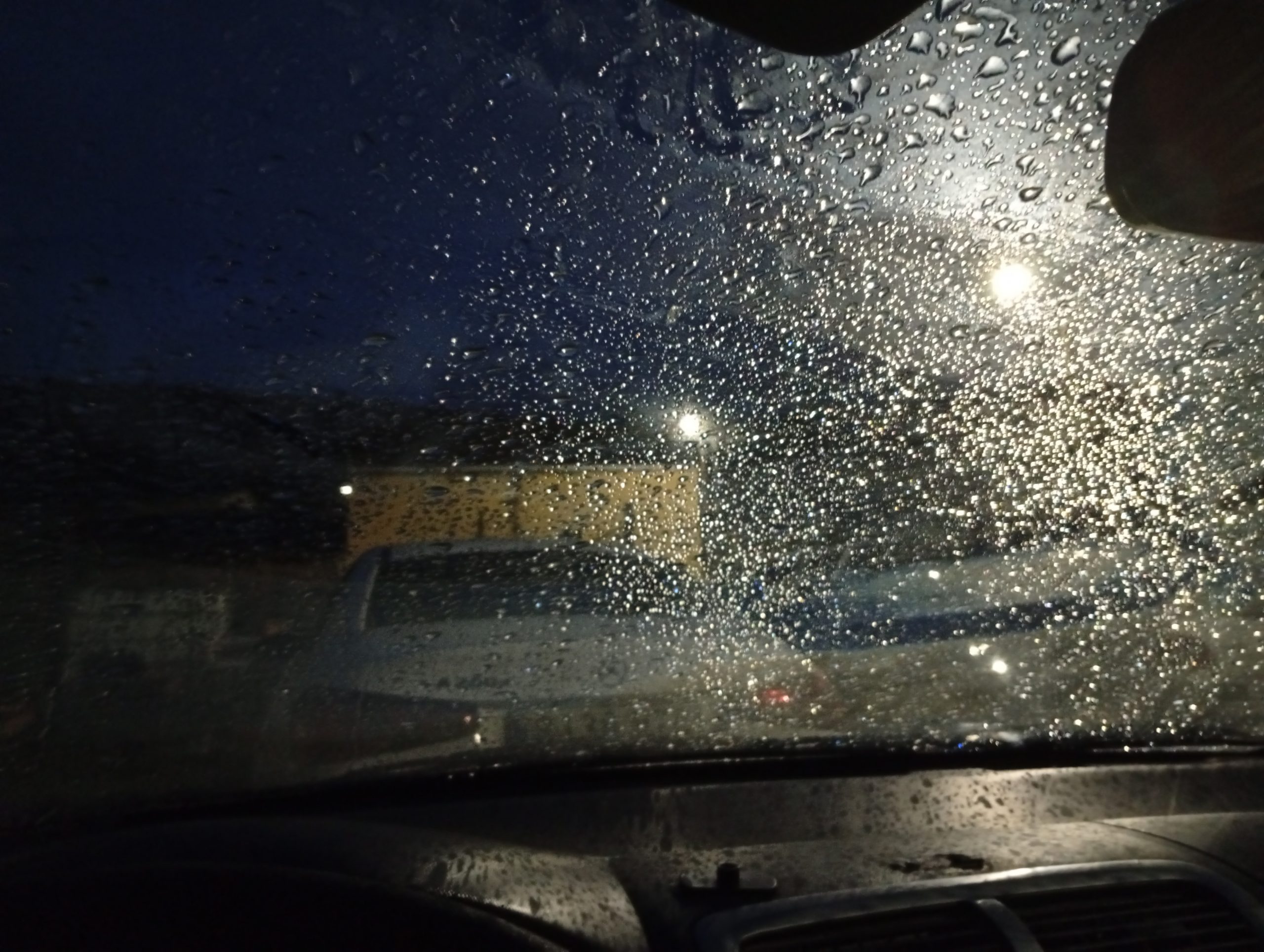 El domingo por la mañana con lluvia